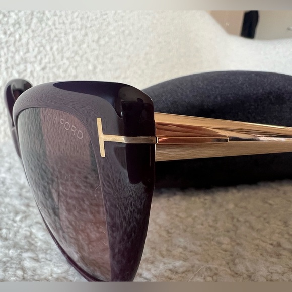 Tom Ford Reveka FT0512 81Z Women’s Cat Eye Sunglasses - Picture 10 of 11